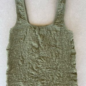 Scala Crinkled tank top